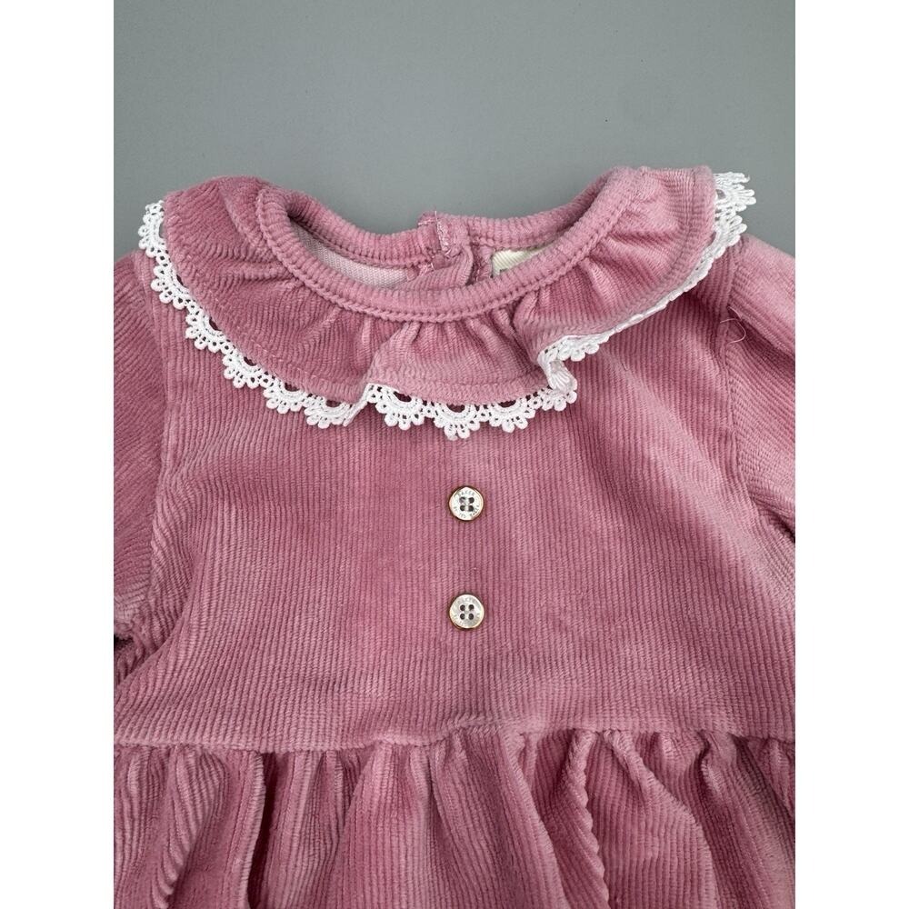 Ted Baker Girls Pink One Piece Romper Long Sleeve Size 12 Months 12M - Picture 2 of 14